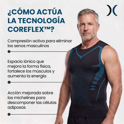CoreFlex™ Camiseta Compresora [Definición Instantánea]