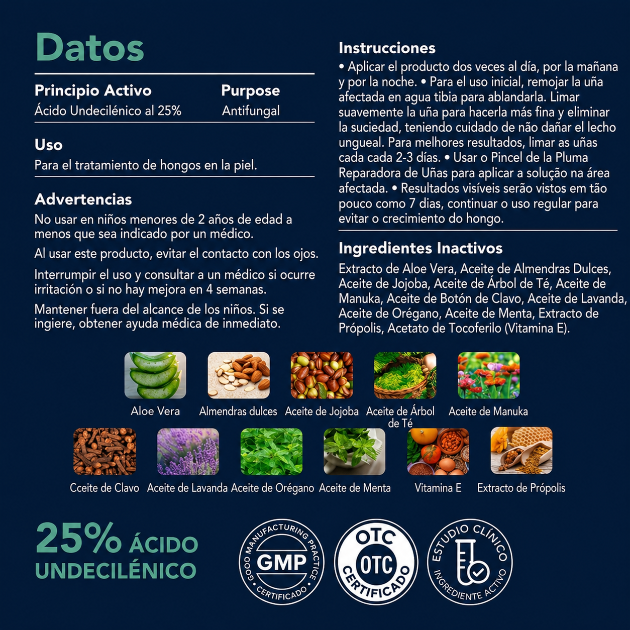 NailVita™ Lápiz Antifúngico [Uñas Saludables y Hermosas]