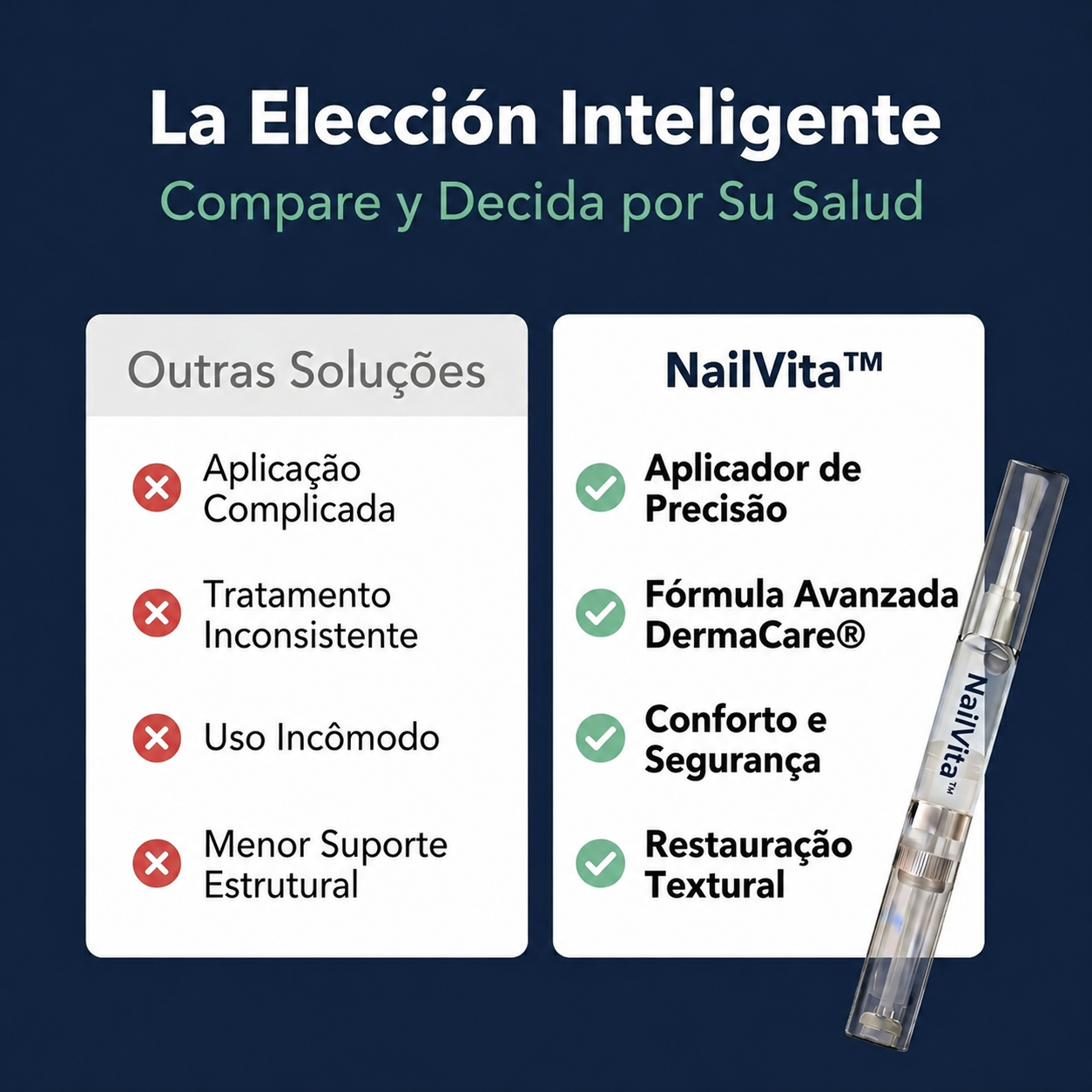 NailVita™ Lápiz Antifúngico [Uñas Saludables y Hermosas]